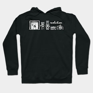 Evolution Of The Camera Photography Hoodie